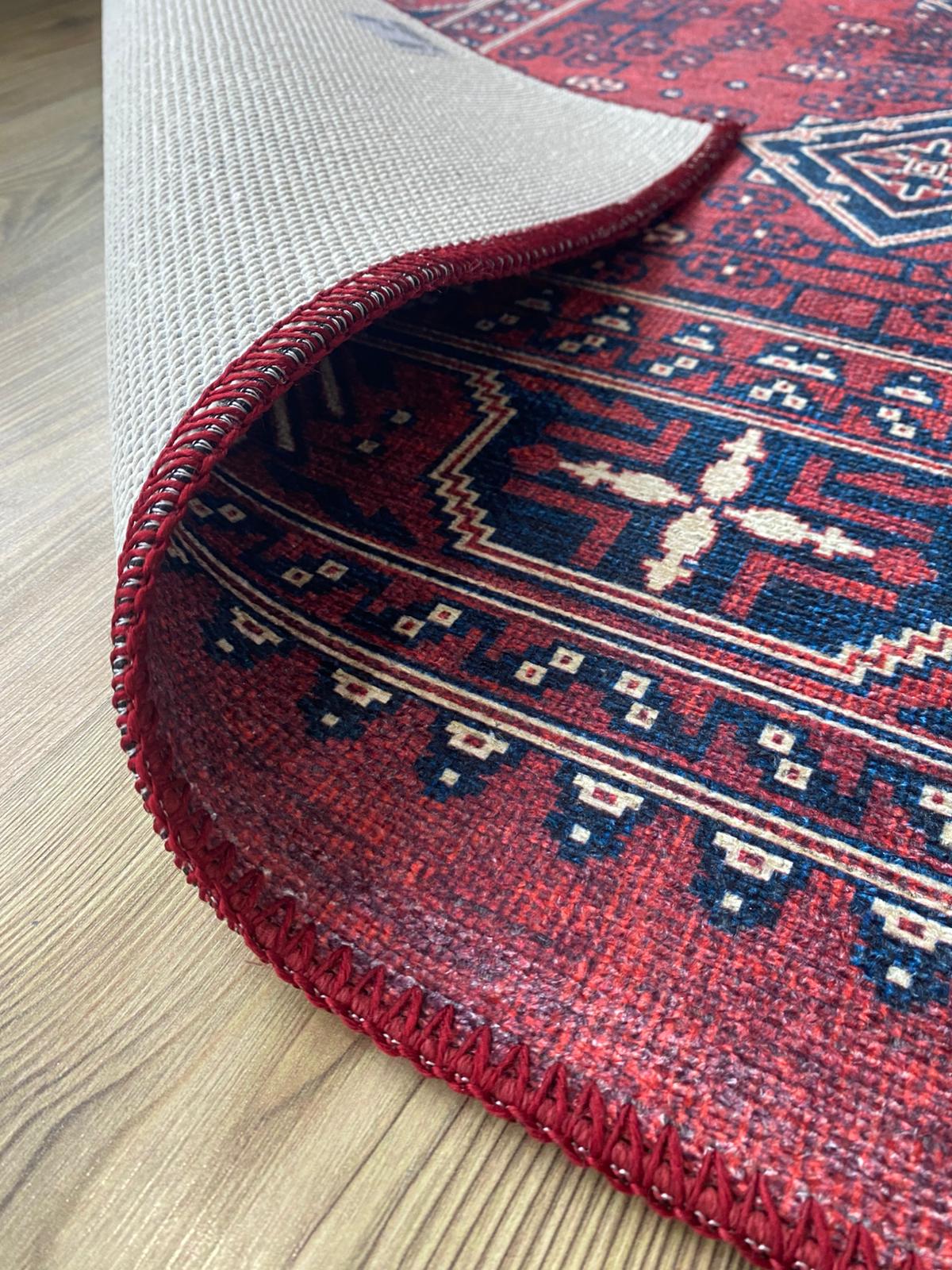 AFGAN MODEL BORDO - KIRMIZI HALI