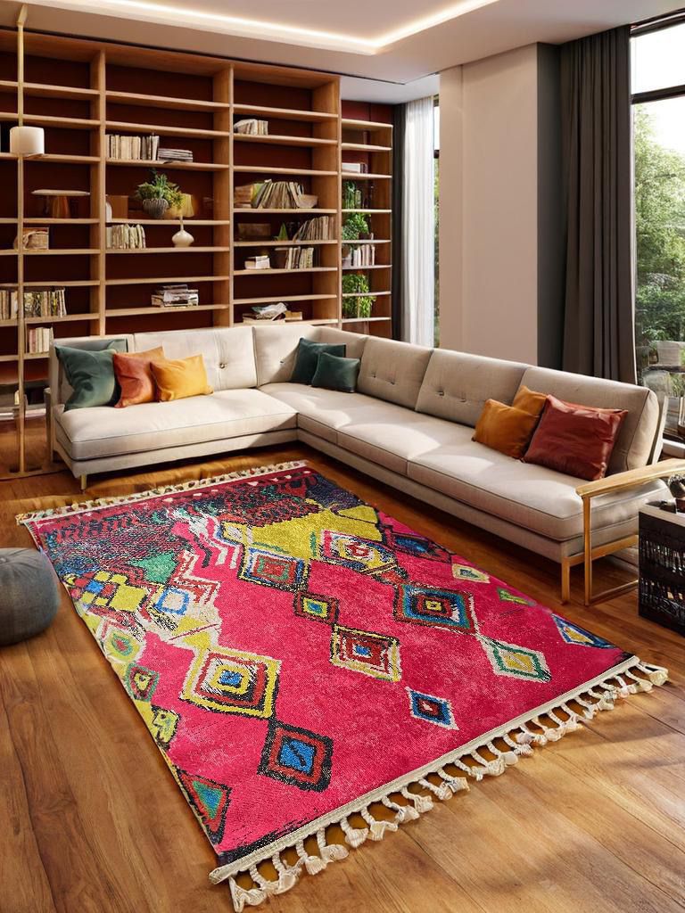 ŞIK PEMBE FAS HALISI