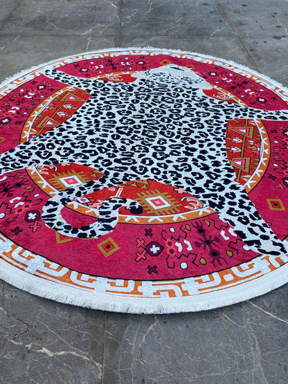 KIRMIZI KAPLAN YUVARLAK