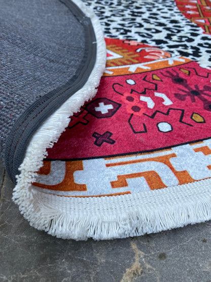 KIRMIZI KAPLAN YUVARLAK