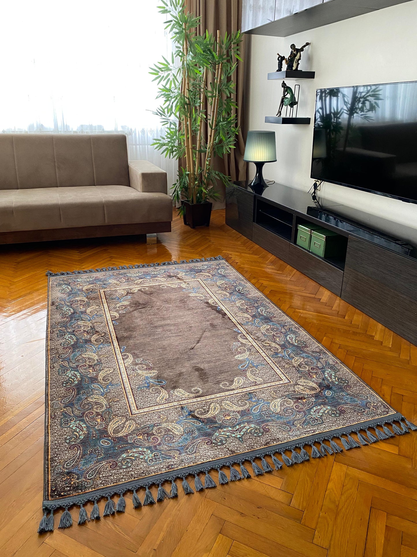 TURKUAZ-KAHVERENGİ DEKORATİF