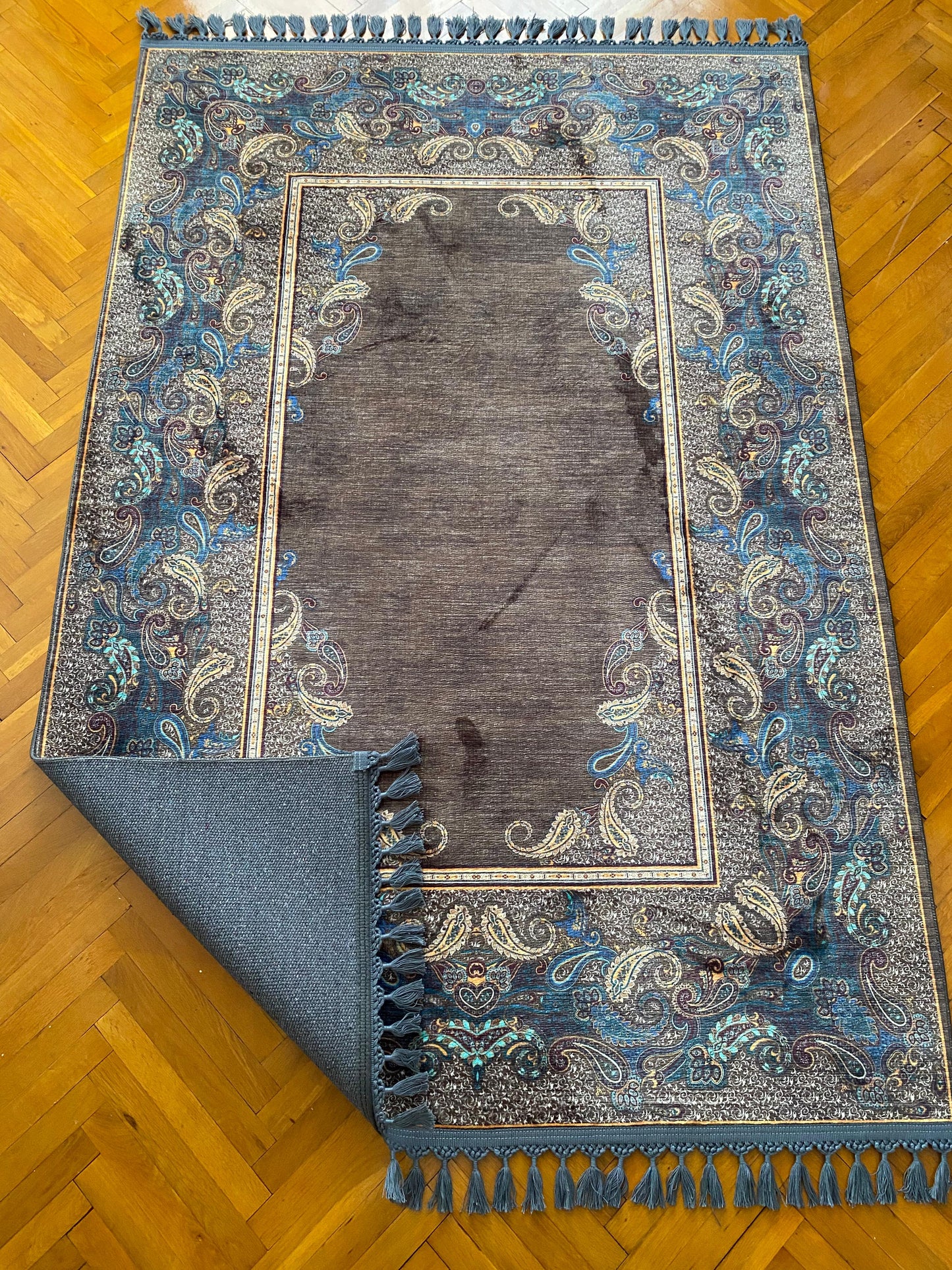 TURKUAZ-KAHVERENGİ DEKORATİF