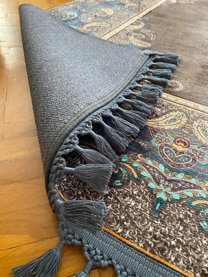 TURKUAZ-KAHVERENGİ DEKORATİF