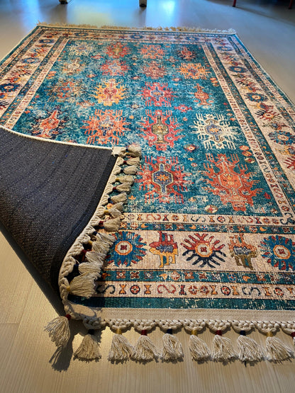 TURKUAZ ETNİK DESENLER