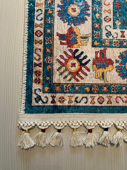 TURKUAZ ETNİK DESENLER