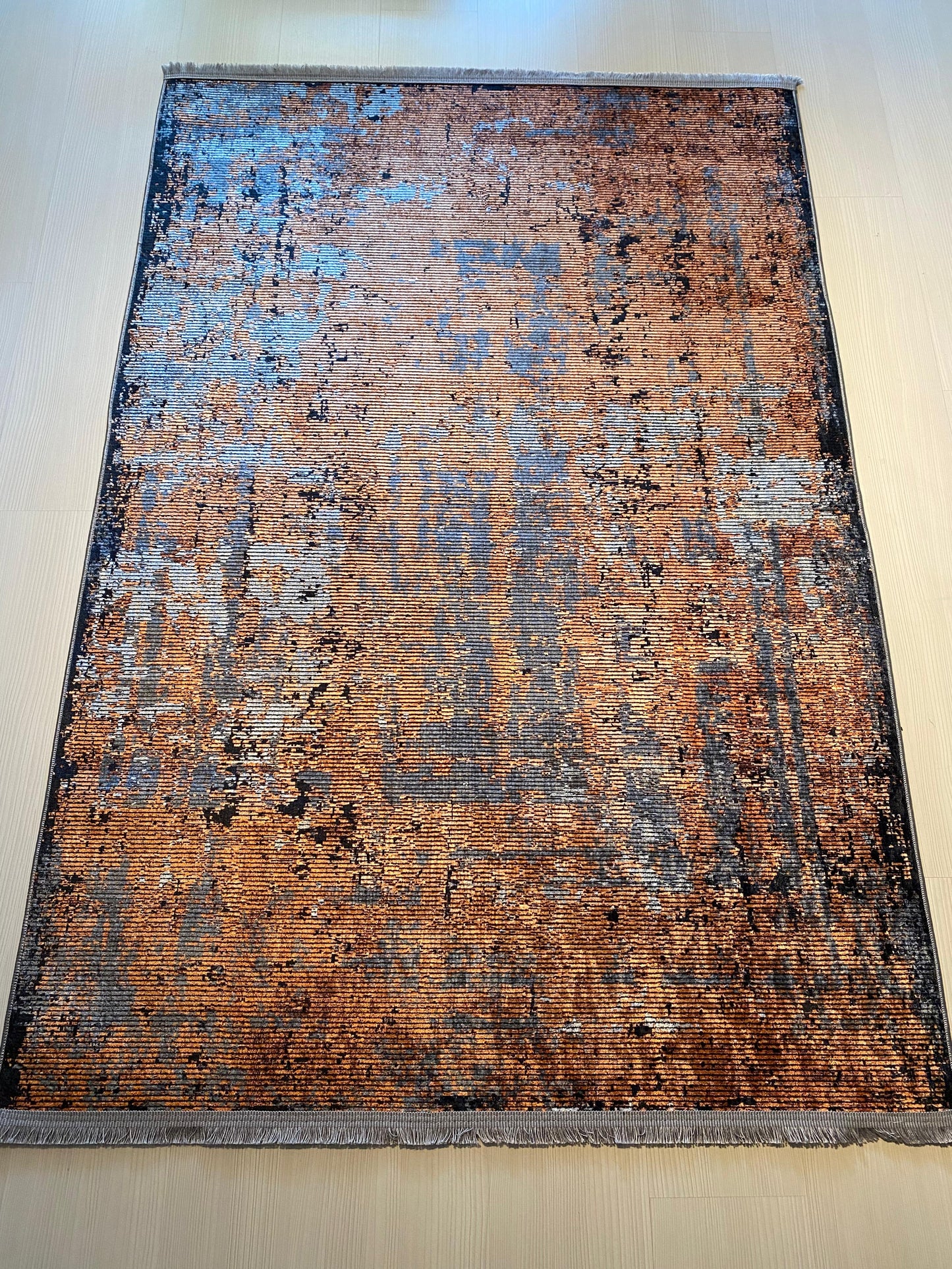 ANTRASİT-KİREMİT DEKORATİF HALI