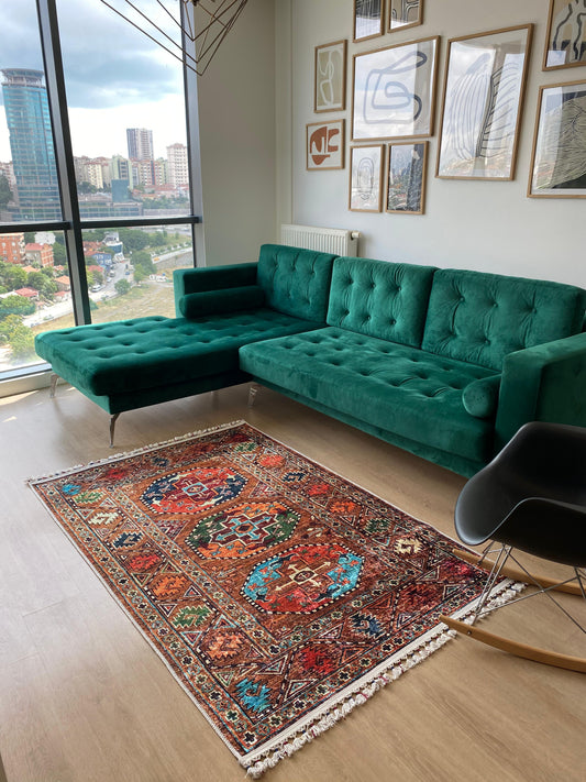 RENKLİ OTANTİK HALI