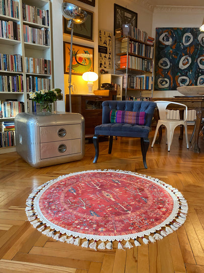 KIRMIZI DAİRESEL HALI