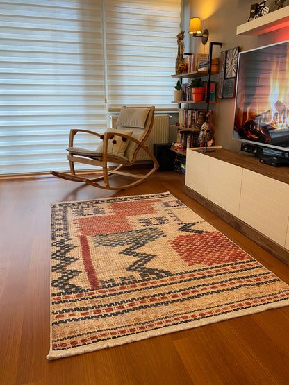 HASIR DESENLİ DEKORATİF KİLİM