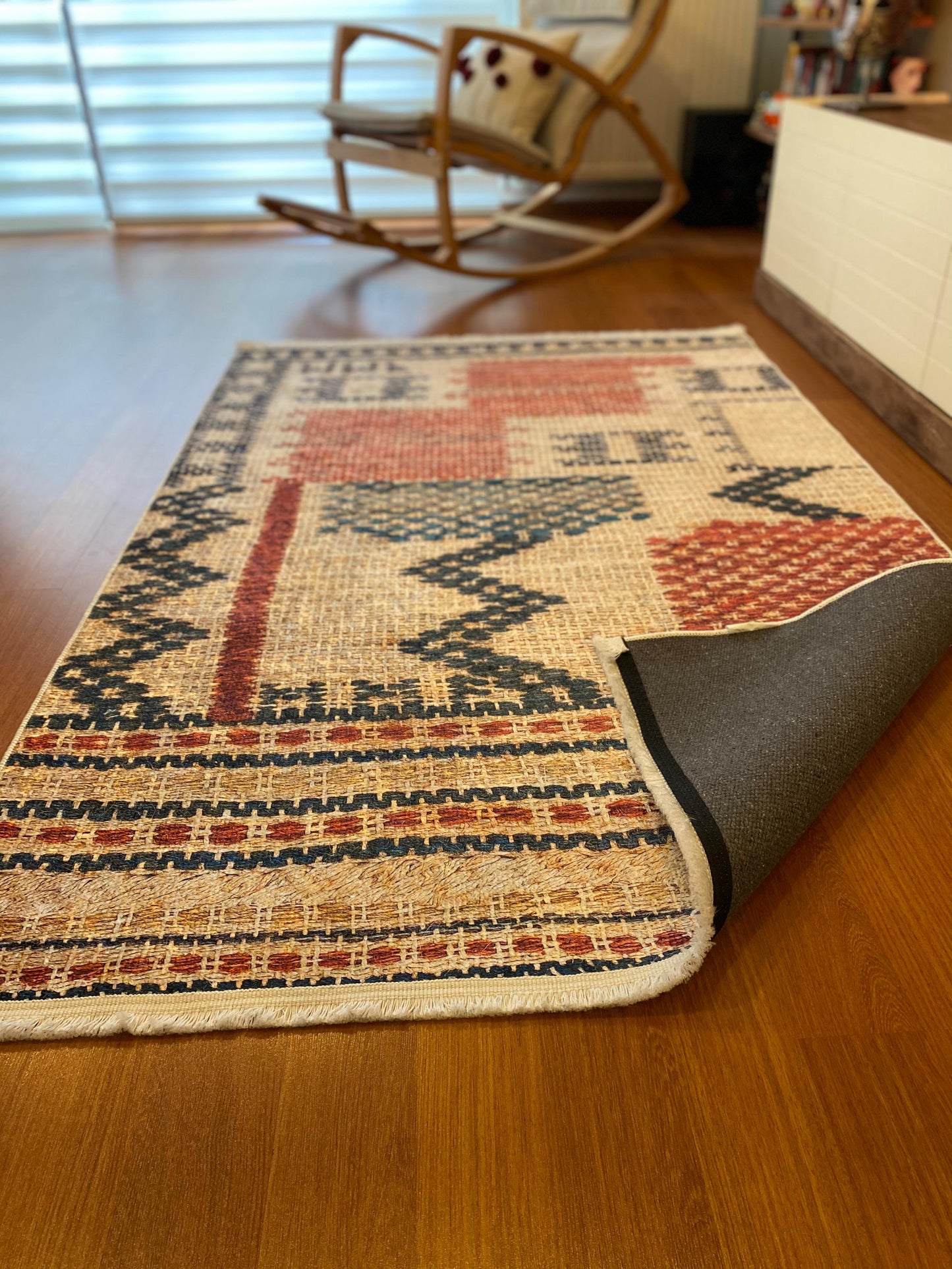 HASIR DESENLİ DEKORATİF KİLİM