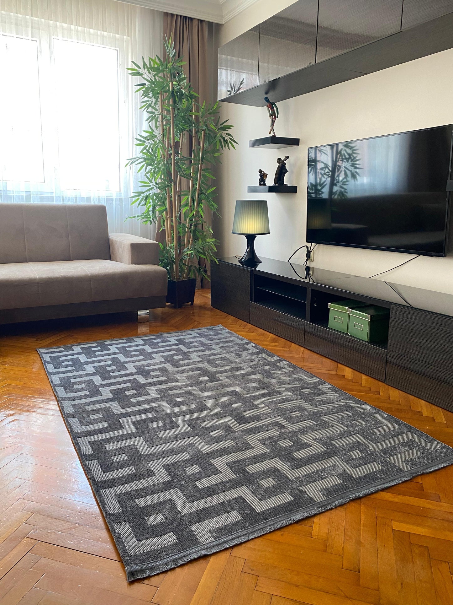 GRİ DEKORATİF ŞIKLIK