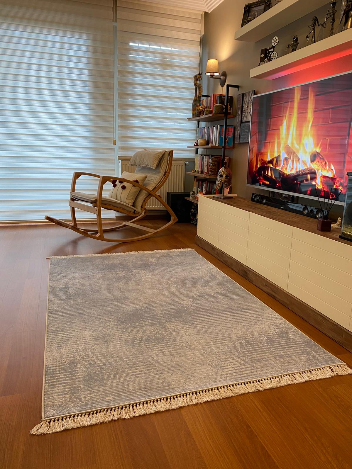 AÇIK GRİ ŞIK HALI