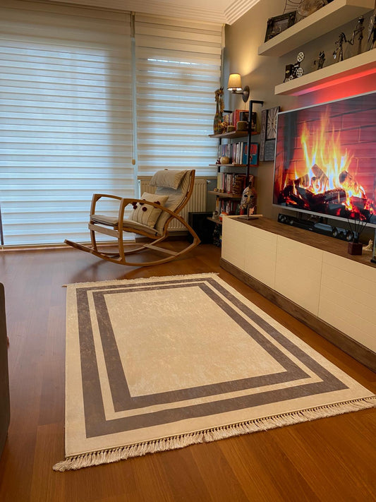 KREM - VİZON SADE ŞIKLIK