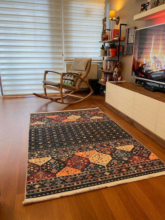 ETNİK DESENLİ ŞIK HALI