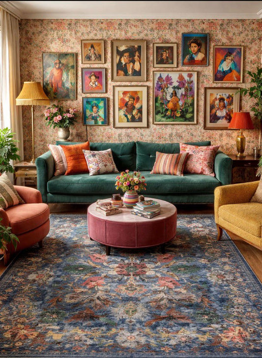 VINTAGE MAVİ ZARAFET