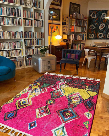 ŞIK PEMBE FAS HALISI