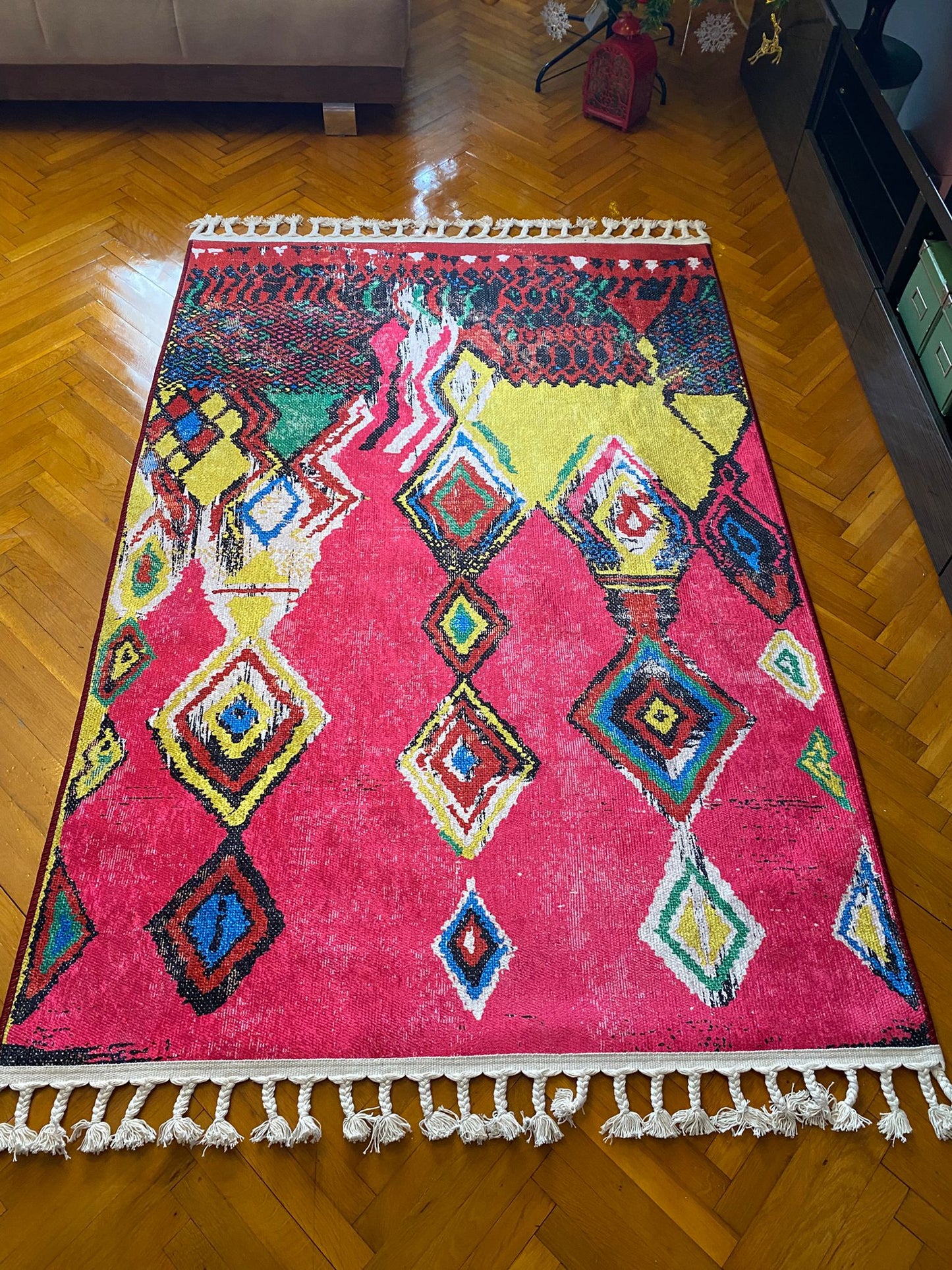 ŞIK PEMBE FAS HALISI