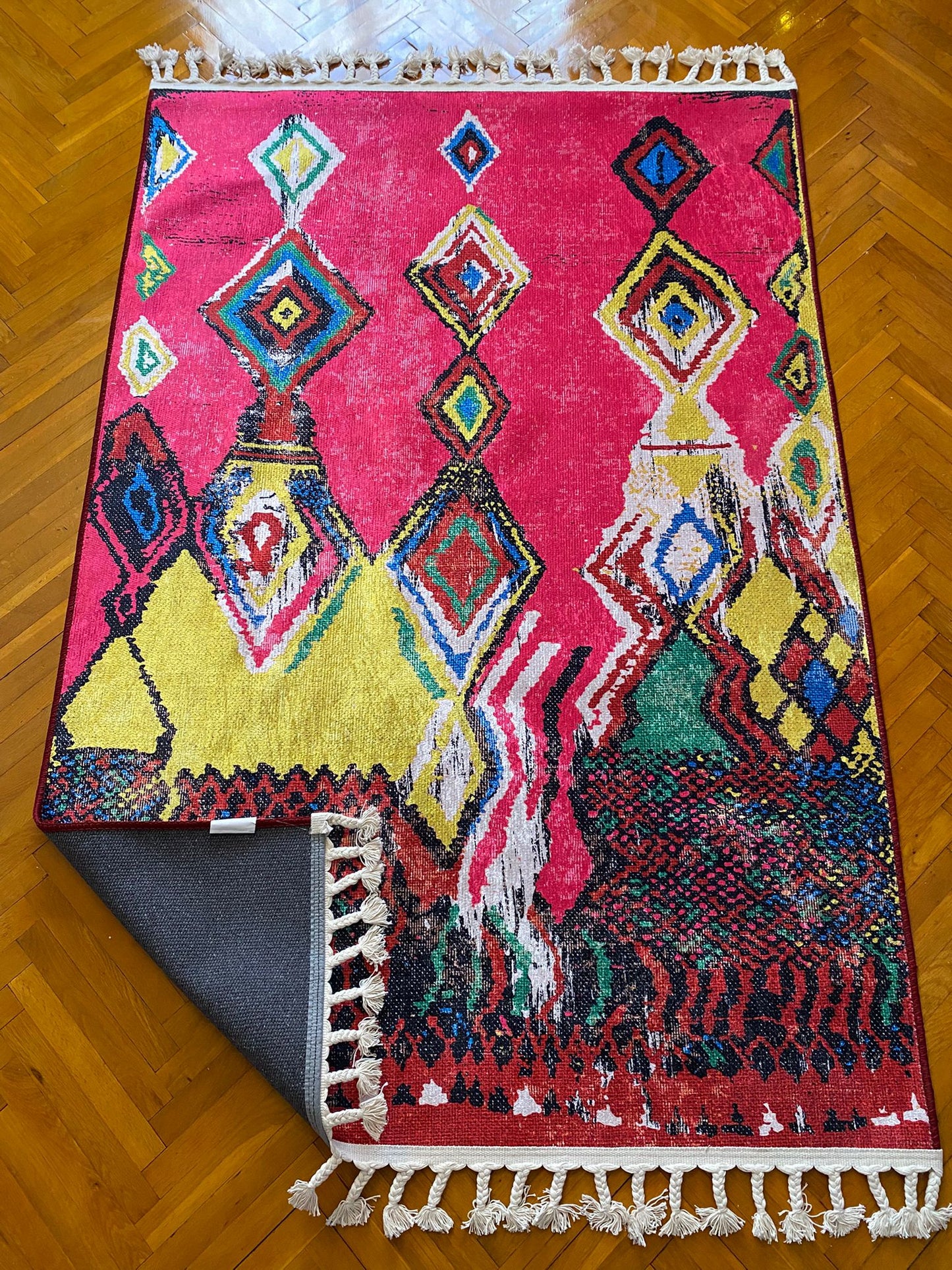 ŞIK PEMBE FAS HALISI