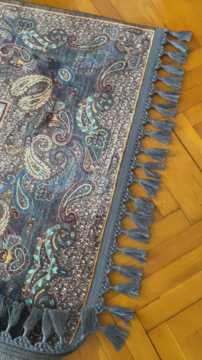 TURKUAZ-KAHVERENGİ DEKORATİF